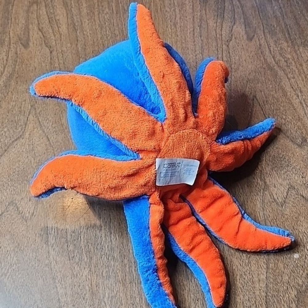 Kohls Cares Pout Pout Fish Octopus Plush, Blue/Orange 15"x7", 2013 - Picture 5 of 7